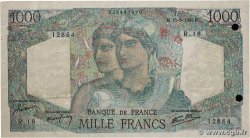 1000 Francs MINERVE ET HERCULE Faux FRANCE 1945 F.41.03x