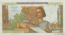 10000 Francs GÉNIE FRANÇAIS FRANCIA 1953 F.50.65 MBC+