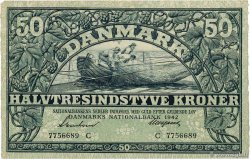50 Kroner DANEMARK 1942 P.032d pr.NEUF