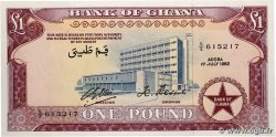 1 Pound GHANA 1962 P.02d UNC-