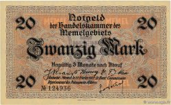 20 Mark MEMEL 1922 P.06a UNC