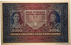 5000 Marek POLOGNE 1920 P.031 pr.NEUF