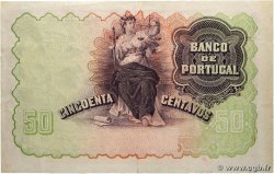 50 Centavos PORTUGAL 1918 P.112b SUP+