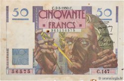 50 Francs LE VERRIER FRANCE 1950 F.20.14 TB+