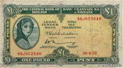 1 Pound IRLANDA 1972 P.064c RC