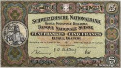 5 Francs SUISSE 1951 P.11o TTB