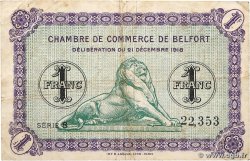 1 Franc FRANCE régionalisme et divers Belfort 1918 JP.023.54 TB+