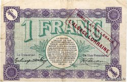 1 Franc FRANCE régionalisme et divers Belfort 1918 JP.023.54 TB+