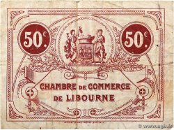 50 Centimes FRANCE régionalisme et divers Libourne 1920 JP.072.32 TB