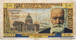 5 Nouveaux Francs VICTOR HUGO FRANCE 1963 F.56.13 B+