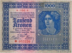 1000 Kronen AUTRICHE 1922 P.078