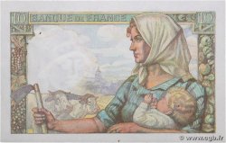 10 Francs MINEUR FRANCE 1943 F.08.08 pr.SPL