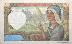 50 Francs JACQUES CŒUR FRANCE 1940 F.19.02 TB