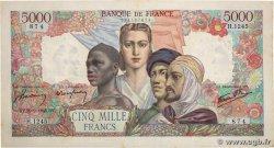 5000 Francs EMPIRE FRANÇAIS FRANCE 1945 F.47.44 pr.SUP