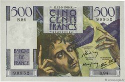 500 Francs CHATEAUBRIAND FRANCIA 1946 F.34.06 SC+