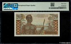 20 Francs Émile Gentil IE AFRIQUE ÉQUATORIALE FRANÇAISE 1957 A.139a ST