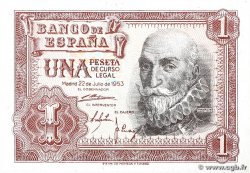 1 Peseta ESPAÑA 1953 P.144 FDC
