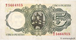 5 Pesetas ESPAGNE 1951 P.140a pr.SUP