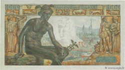 1000 Francs DÉESSE DÉMÉTER FRANKREICH 1943 F.40.18 fST