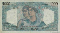 1000 Francs MINERVE ET HERCULE FRANCE 1946 F.41.12 TB+