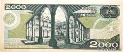 2000 Pesos MEXIQUE 1989 P.086c TTB+