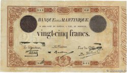 25 Francs MARTINIQUE 1930 P.07b fS