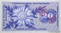 20 Francs SUISSE 1973 P.46u TTB+