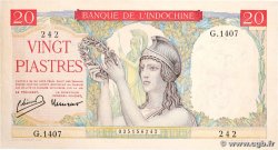 20 Piastres INDOCHINE FRANÇAISE 1936 P.081
