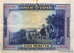 100 Pesetas ESPAGNE 1928 P.076a TTB+