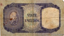 20 Escudos PORTUGAL 1960 P.163a B+