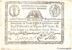 10 Paoli ITALIA 1798 PS.540b MB