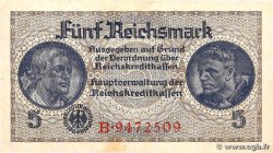 5 Reichsmark ALLEMAGNE 1940 P.R138b TB+