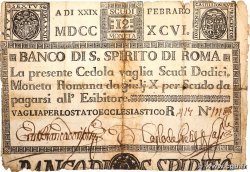 12 Scudi ITALIE 1796 PS.386 B