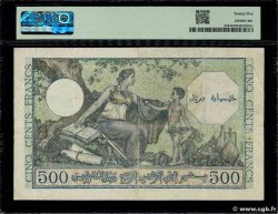 500 Francs ALGÉRIE 1943 P.093 TTB