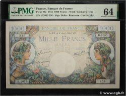 1000 Francs COMMERCE ET INDUSTRIE FRANCE 1944 F.39.05