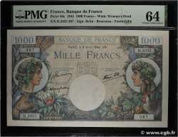 1000 Francs COMMERCE ET INDUSTRIE FRANCE 1944 F.39.05 pr.NEUF