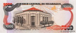 5000 Cordobas NICARAGUA 1987 P.146 NEUF