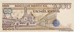 1000 Pesos MEXIQUE 1982 P.076d TTB+