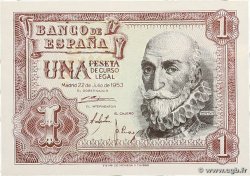 1 Peseta ESPAÑA 1953 P.144 SC+