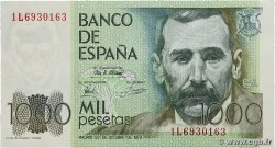 1000 Pesetas ESPAGNE 1979 P.158 SPL