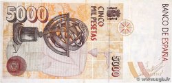 5000 Pesetas ESPAGNE 1992 P.165 TTB+