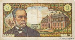 5 Francs PASTEUR FRANCE 1969 F.61.11 B+
