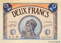 2 Francs FRANCE régionalisme et divers Paris 1920 JP.097.28 SUP+