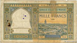 1000 Francs MAROC 1921 P.16a pr.B