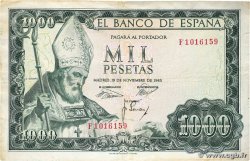 1000 Pesetas ESPAGNE 1965 P.151