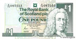 1 Pound ÉCOSSE 1989 P.351a SUP+