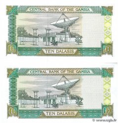 10 Dalasis Lot GAMBIE 2001 P.21a NEUF