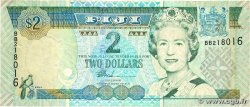 2 Dollars FIDJI 2002 P.104a TB