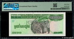 100000 Riels Spécimen CAMBODGE 1995 P.50s NEUF