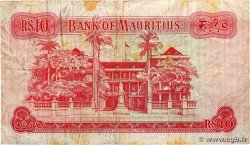 10 Rupees ÎLE MAURICE 1967 P.31c TB